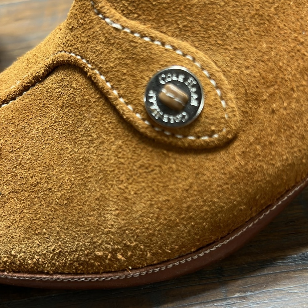 Vintage Cole Haan Devon Clog Mules Size 9B - Picture 2 of 9